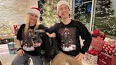 Justin Long and Kate Bosworth Spend Christmas in Matching Sweaters Featuring Their Dog Happy