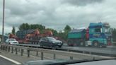 Drivers warned of abnormal load on M25