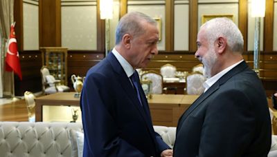 Türkischer Präsident Erdogan mit Hamas-Chef Hanija zusammengetroffen