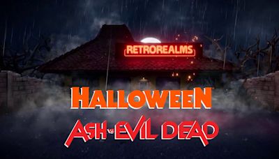 Pixel art side-scrolling platformers RetroRealms: Halloween and RetroRealms: Ash vs Evil Dead announced for PS5, Xbox Series, PS4, Xbox One, Switch, and PC