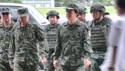 漢光40號演習第2天 賴總統換軍服赴花蓮視導