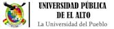 Universidad Pública de El Alto