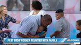 Viral Burger King Employee Who Never Missed Work in 27 Years Has Tearful Family Reunion on Today