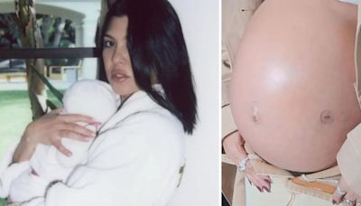 Kourtney Kardashian reveló el motivo de la cirugía fetal de su hijo: “Tenía fluido en los pulmones”