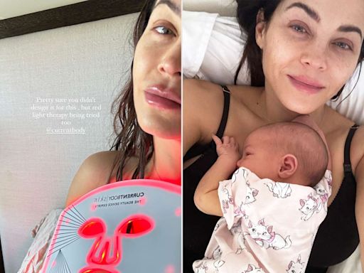 Jenna Dewan Uses Red Light Therapy Face Mask, Supplements to Treat Mastitis