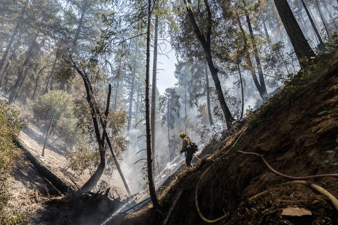 Crozier Fire evacuee: ‘We live in the forest, and it’s beautiful, but it’s scary’