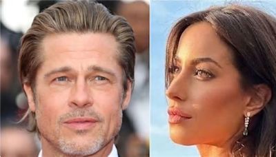 Las inéditas fotos que muestran a Brad Pitt con su pareja 29 años menor que él