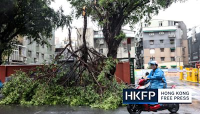 At least 2 dead after Typhoon Gaemi batters Taiwan with strong winds, heavy rains