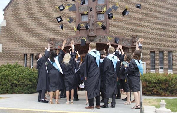 25 St. Patrick's High School seniors celebrate at graduation