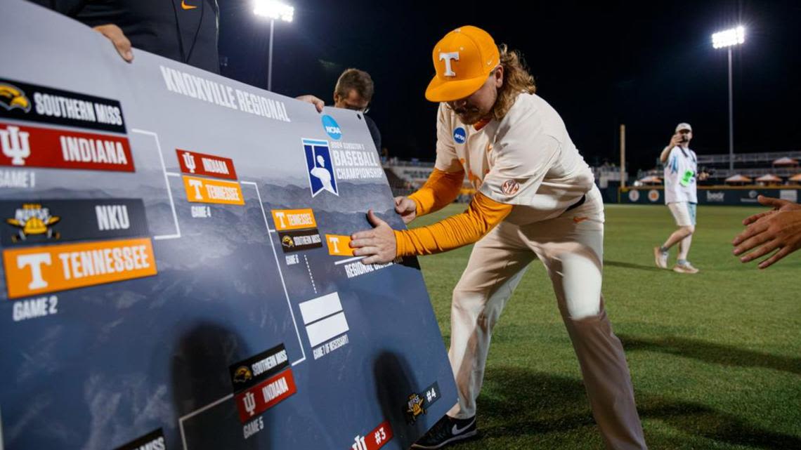 No. 1 Tennessee Baseball will host Evansville in Super Regional