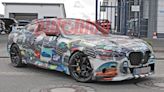 BMW 3.0 CSL spied driving in public showing off its flashy design