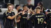 Denis Bouanga’s 2 goals help LAFC tie Red Bulls