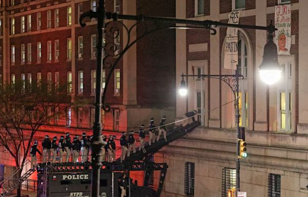 Police arrest dozens of pro-Palestinian protesters in Columbia University raid