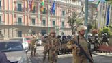 Militares del ejército boliviano realizan movimientos y ponen en alerta a La Paz - La Tercera