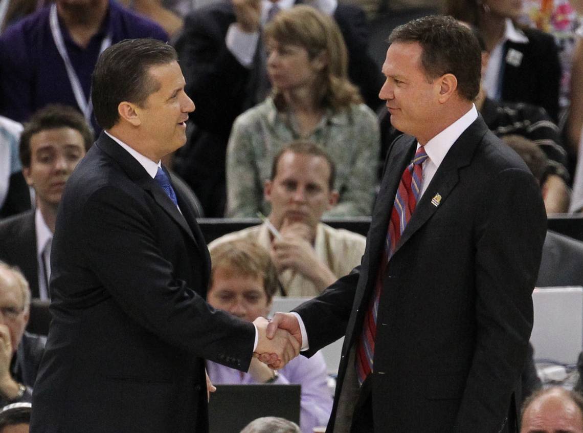 Bill Self, John Calipari could face off in KU-Arkansas exhibition game. What we know