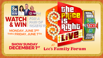 Watch & Win Tickets: The Price is Right Live