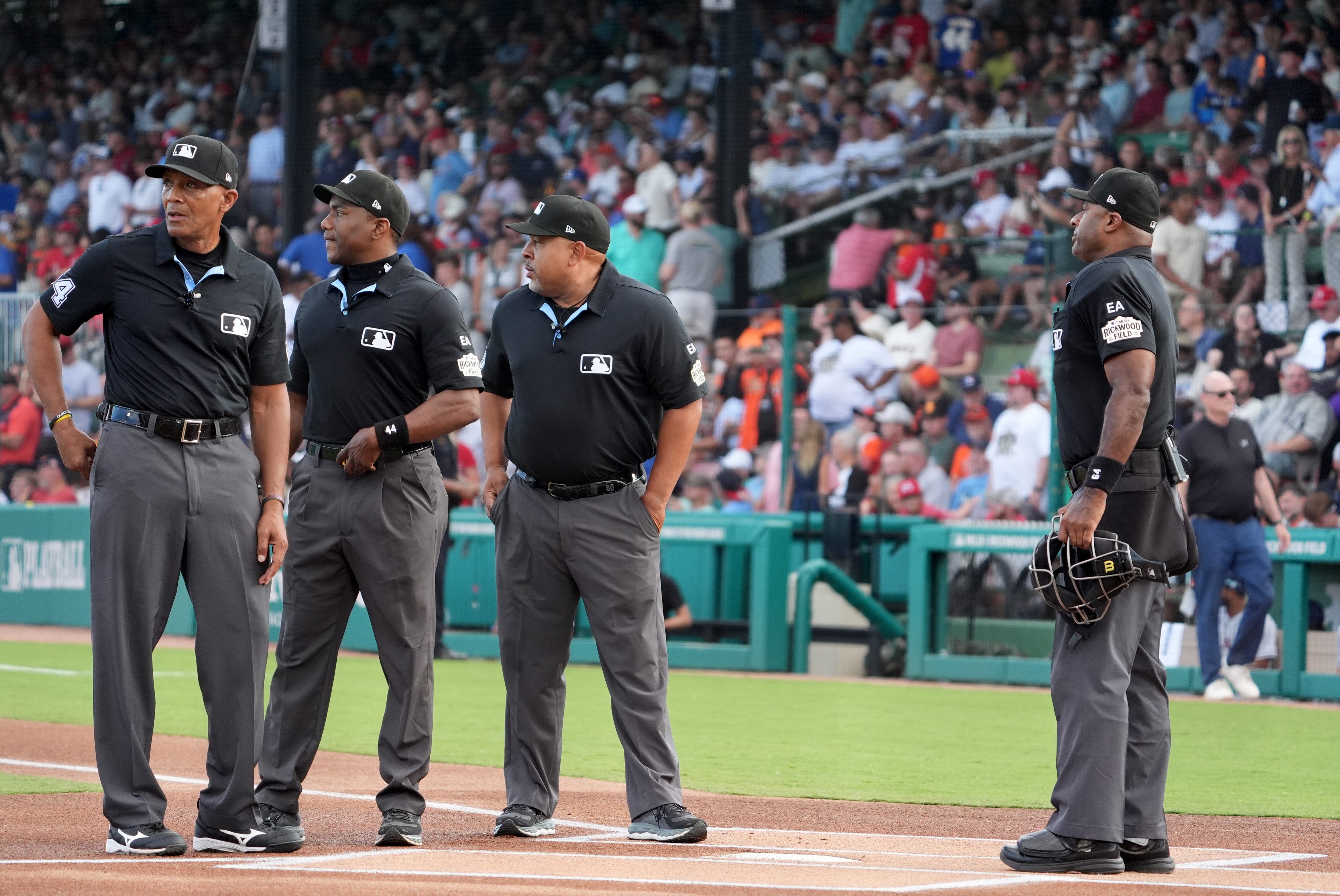 Rickwood Field game features first all-Black umpire crew in MLB history