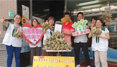 團購主號召團友端午前夕做公益 7年來累積捐逾1萬顆粽子 - 臺南市