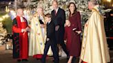 Kate jokes about her singing as royal family out in force at carol service