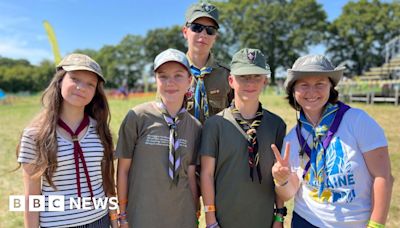 Ukrainian children 'far from danger' at Essex jamboree