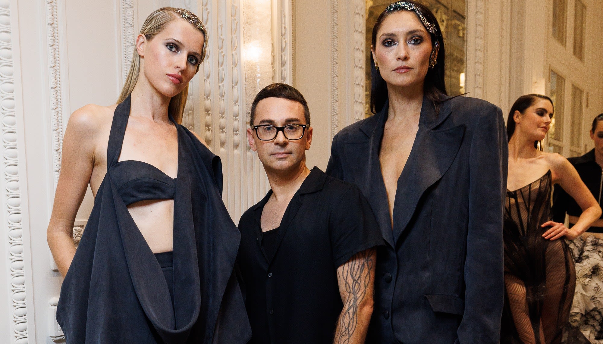 Christian Siriano Sent Textile Waste Down the Runway at New York Fashion Week Spring-Summer 2025