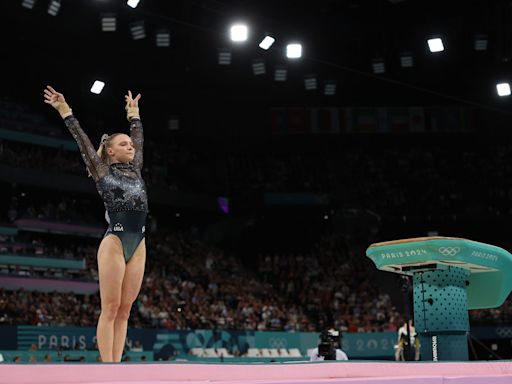 Jade Carey says she hasn’t been feeling well after fall during floor exercise: 'There's actually something wrong'