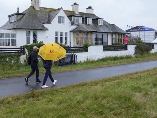 A house with best views of British Open is up for sale. It’s in the middle of the Royal Troon course