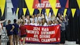 Three-Peat national championship for Keiser University women's swimming and diving team