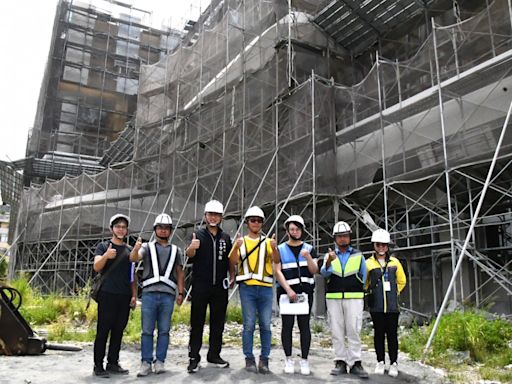 6.2億打造台中「豐原國民暨兒童運動中心」 運動局長李昱叡視察慰勉工程團隊 | 蕃新聞