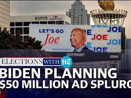 Biden's $50 Million Splurge To Save Image; Trump's 'Like A Dog...' Jibe | US Election Update