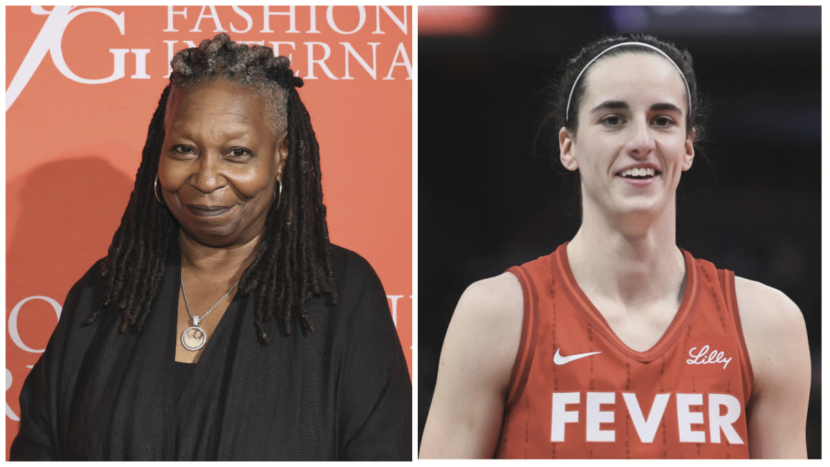 Whoopi Goldberg Defends Knockdown of Caitlin Clark, Saying ‘This Is Basketball’