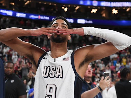 US men's basketball looks to find 'another level' for Paris Olympics opener