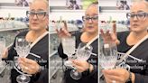 Millions stunned by unexpected thrift-store hack for telling crystal apart from glass: ‘The thump test’