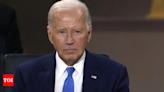 US elections: Joe Biden says dropping out was 'right thing do', urges to 'embrace Kamala' - Times of India