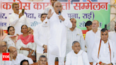We will not let criminals remain in Haryana when Congress govt is formed: Hooda | Chandigarh News - Times of India