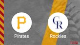 How to Pick the Pirates vs. Rockies Game with Odds, Betting Line and Stats – May 3