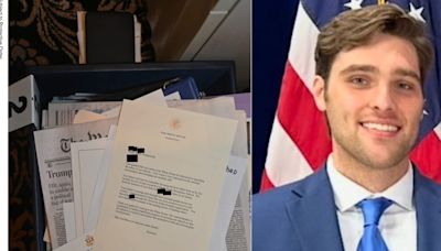 Sandy Hook victim's brother is 'shocked' that a letter Trump once sent him turned up in a Mar-a-Lago evidence photo