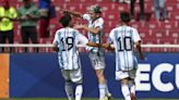 2-0. Argentina inicia el hexagonal final con victoria sobre Chile