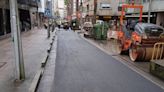 Continúan los asfaltados en las calles de Pontevedra