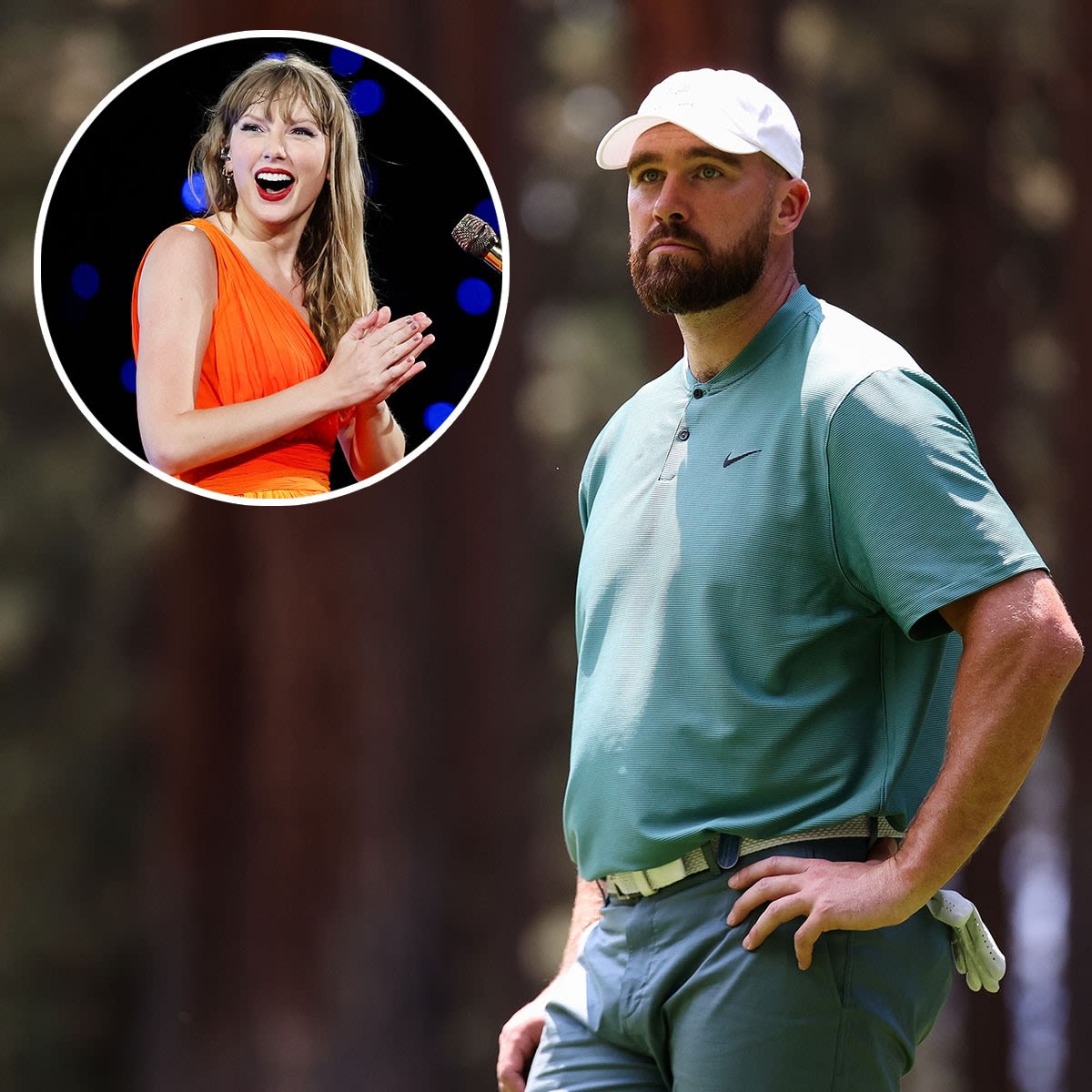 Travis Kelce Reacts to Fan's Taylor Swift Diss During Golf Tournament