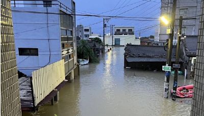 雲林成水鄉！大埤鄉西鎮村積水高達100cm 災情嚴重救援持續