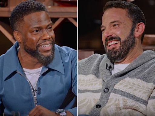 Kevin Hart Jokes with Ben Affleck About Being 'Runner Up' for PEOPLE's Sexiest Man Alive in 2002 (Exclusive)