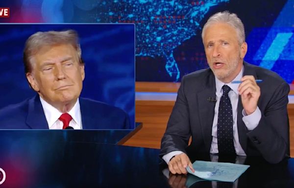 Jon Stewart Unloads on Trump’s Most Shameful Debate Moment