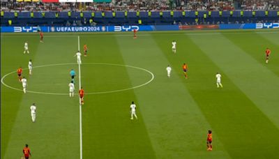 Fans spot Southgate's tactical tweak to England team in Euro 2024 final