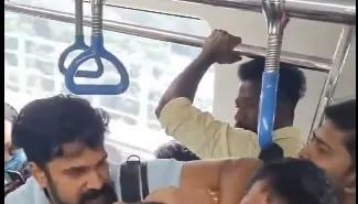 Video: Two Passengers Exchange Blows On Crowded Bengaluru Metro