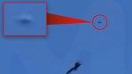 UFO captured zipping through the sky during Blue Angels airshow over New York beach