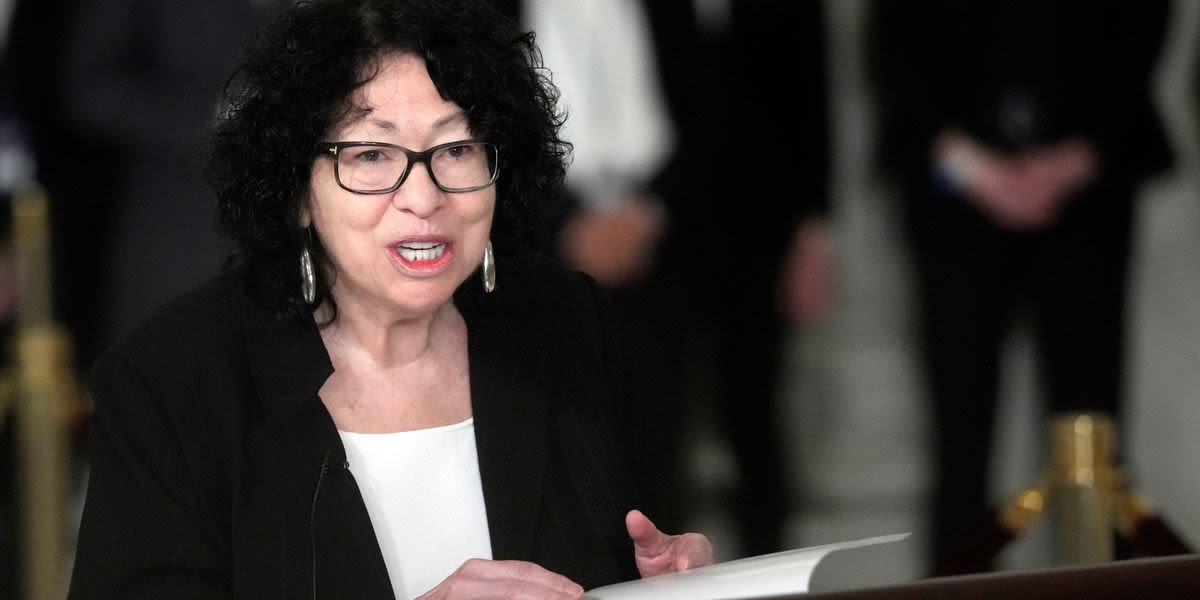 Justice Sonia Sotomayor Calls Out Catch-22 In Trump's Immunity Argument