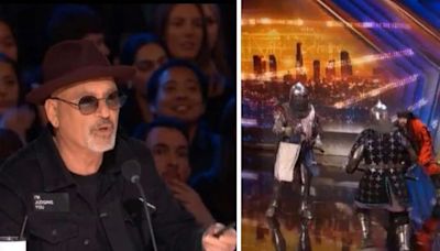 Medieval times act: AGT's Howie Mandel calls out Full Steel Combat’s performance as it gets four buzzers