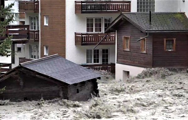 One dead in Swiss floods as Alpine resort Zermatt cut off