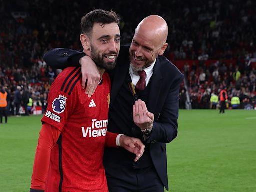 Next Man United captain as Bruno Fernandes could leave Erik ten Hag with just two options